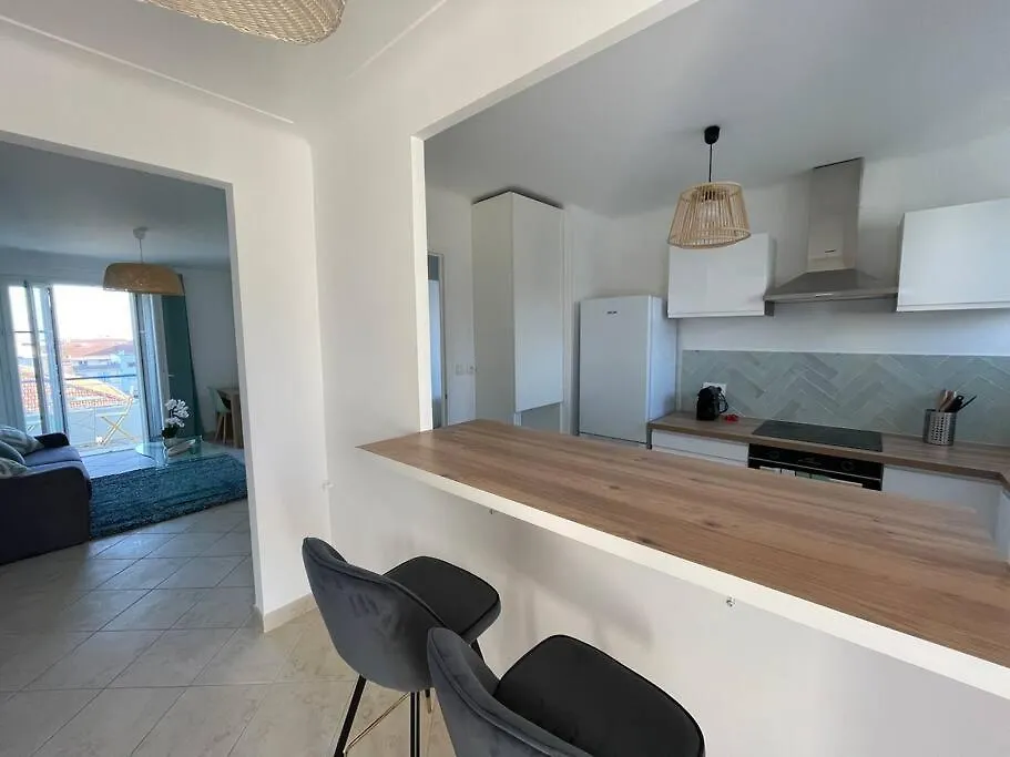 Magnifique Appartement 2P A Cannes Avec Vue Mer דירה